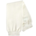 babylegs cream ribbed