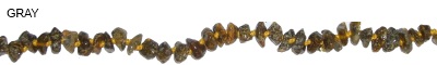 collier ambre multicolore