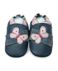 ShooShoos - Navy/Pink Butterfly