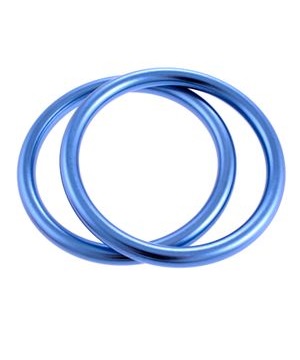 anneaux en aluminium pour ring sling