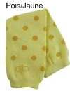 babylegs pois jaune