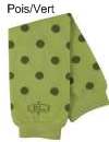 babylegs pois vert