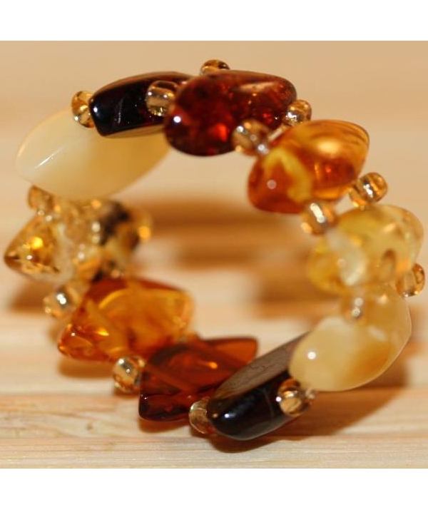 bagues en ambre pour adultes