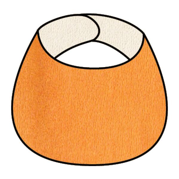 bavoir orange