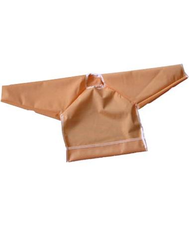 bavoir 2�me �ge popolini � manches longues imperm�able