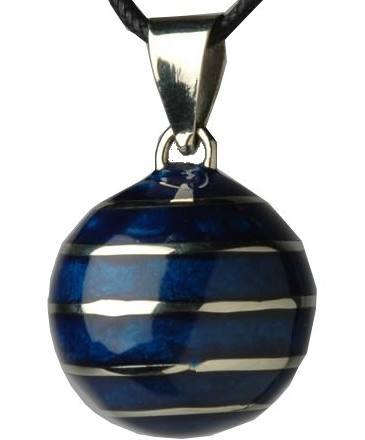 bola horizontal lines - blue
