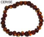bracelet ambre cerise
