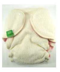 ellas house bumhugger (hemp/fleece nappy with snaps)