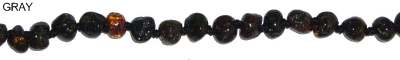 collier ambre gray