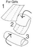prefold nappies
