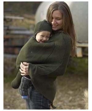 mamaponcho : guetres en laine assortis