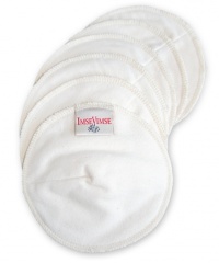 imsevimse organic cotton nursing pads (pack of 6)