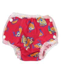 popolini swim diaper teddy red