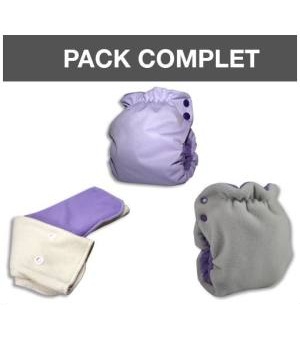 lot complet de couches lavables Sweet-Lili