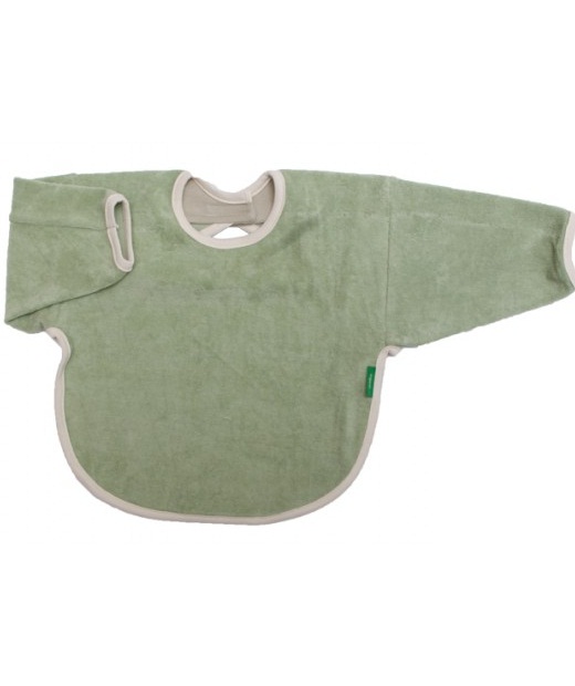 popolini  long-sleeved organic bib