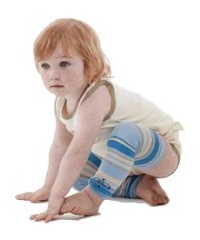 Babylegs with stripes