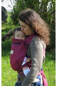 storchenwiege babycarrier bordeaux