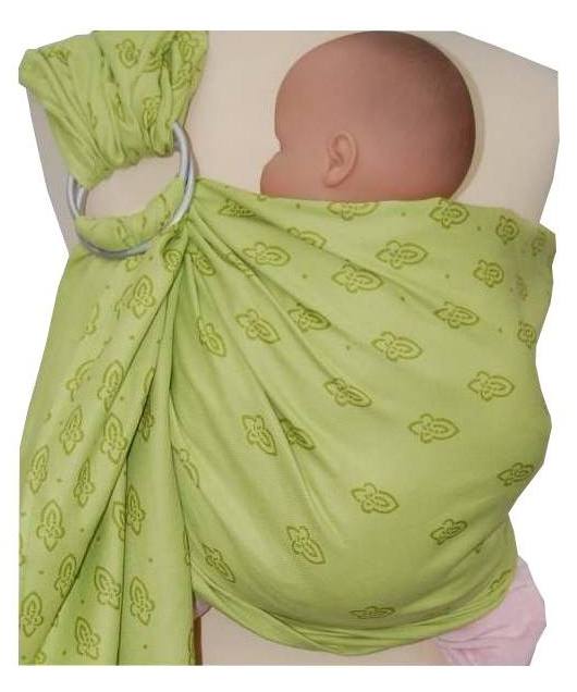 storchenwiege ring sling in organic cotton