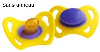 sucettes mollis caoutchouc